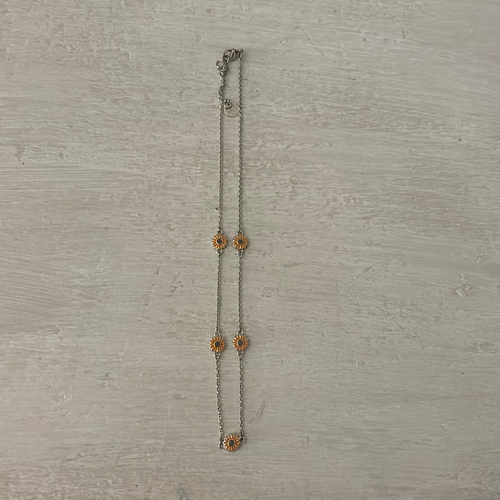 puravida sunflower necklace